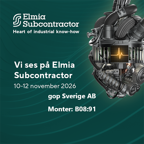 Träffa oss på Elmia Subcontractor 10-12 nov